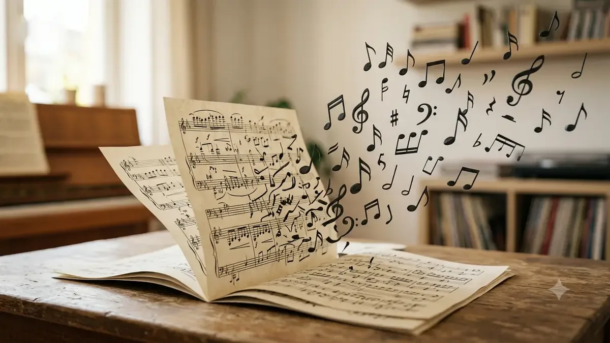 Concepto visual de improvisacion en jazz